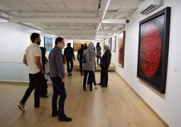 گزارش تصویری/ افتتاحیه نمایشگاه خط ۱۹ نقاش مطرح در گالری دید شرق تهران