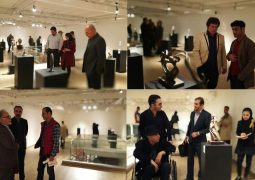 افتتاح نمایشگاه ۲۲ هنرمند مطرح مجسمه ساز در شرق تهران + عکس