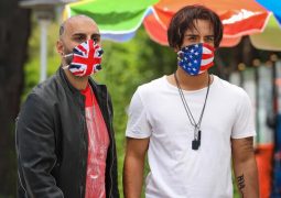 ماسک آمریکایی بازیگران در «گشت ارشاد ۳» + عکس