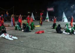 اجرای نمایش تعزیه در میمون قلعه، چوبیندر و خانه موزه شهید بابایی